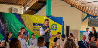Entrega de equipamentos e anúncio de investimentos são realizados pelo governo de RO em Colorado do Oeste