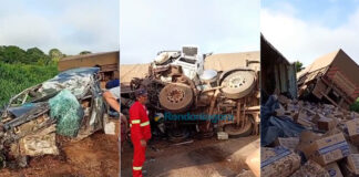 Acidente entre Cacoal e Presidente Médici deixa duas vítimas fatais e interdita BR-364