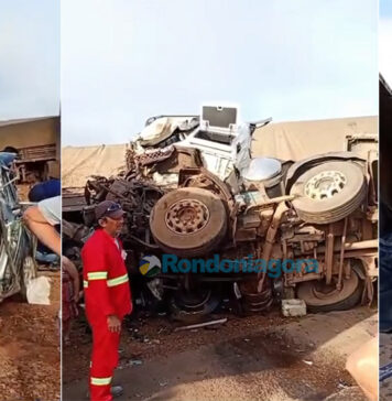 Acidente entre Cacoal e Presidente Médici deixa duas vítimas fatais e interdita BR-364