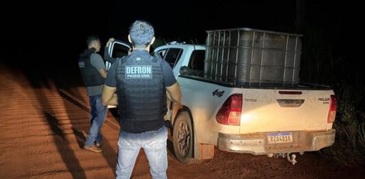 Motorista é preso por tentar levar mil litros de diesel para garimpo ilegal na Terra Indígena
