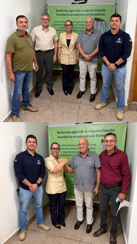 Deputada Rosangela Donadon se reúne com Incra para tratar da regularização fundiária em Vilhena e Chupinguaia