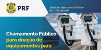 PRF realiza chamamento público para teste de equipamentos com inteligência artificial