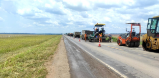 Nova 364 divulga cronograma semanal de obras na BR-364 em Rondônia