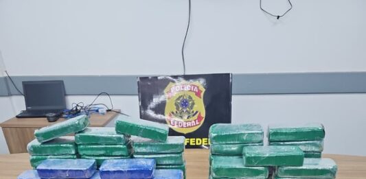 PF realiza apreensão de 51 kg de cocaína e prisões em região de fronteira com a Bolívia