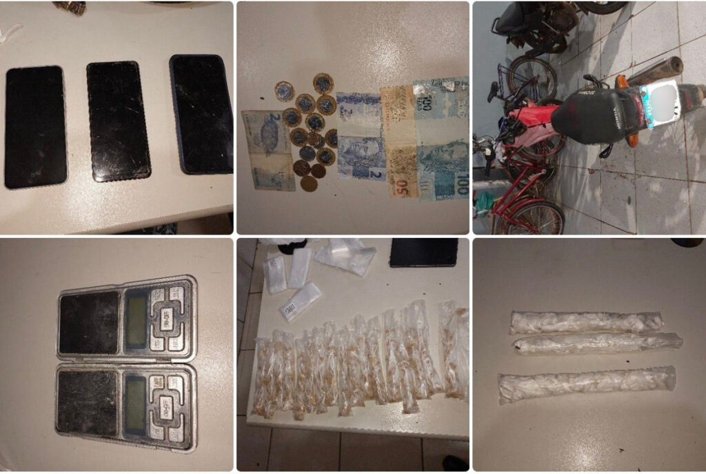 Força Tática apreende grande quantidade de drogas e prende suspeito por tráfico