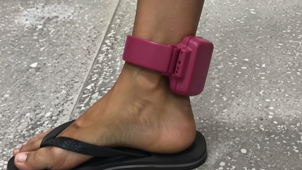 Projeto propõe tornozeleira rosa para agressores de mulheres; entenda a proposta