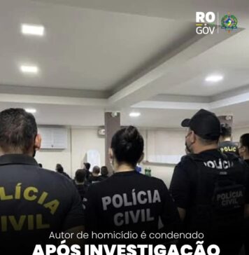 Investigação da PC resultou na condenação a 45 anos de reclusão a autor de homicídio