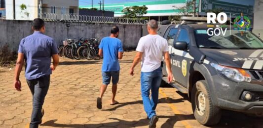Polícia Civil prende investigado por tentativa de homicídio em Vilhena