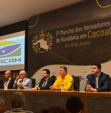 Luizinho Goebel participa da 3ª Marcha dos Vereadores de Rondônia e reforça compromisso com os municípios