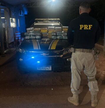 PRF em Rondônia apreende mais de 60 kg de entorpecentes no município de Guajará-Mirim/RO