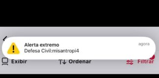Falso alerta da Defesa Civil atingiu cerca de 30 milhões em 8 estados