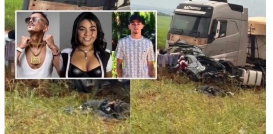 Acidente em Mato Grosso mata três artistas do meio musical durante viagem para apresentações