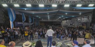Mais de 2 mil pessoas lotam CTG de Vilhena no lançamento da pré-candidatura de Marcos Rogério no Cone Sul