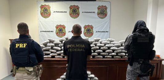 Polícia Militar – Forças de segurança apreendem cerca de 170 quilos de maconha no interior de Rondônia