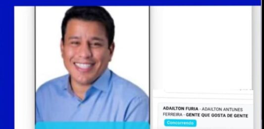 Adailton Fúria é o primeiro candidato ao Governo de Rondônia a registrar candidatura para as eleições de 2026