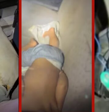 Menino de 1 ano é encontrado sozinho dentro de carro e pai é preso