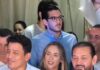Adailton Fúria e Laerte Gomes participam de caminhada em Ji-Paraná