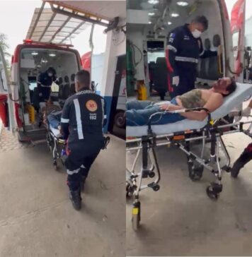 Homem é socorrido após ataque de onça em Porto Velho