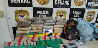 Denarc da capital prende trio ligado ao CV com mais de 30 kg de drogas e munições de fuzil