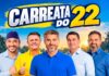 Carreata de Luizinho Goebel reúne apoiadores em Vilhena neste sábado