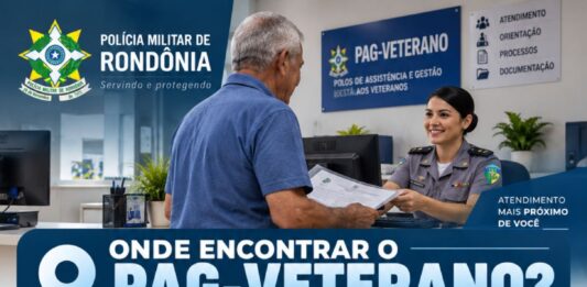 Polícia Militar de Rondônia ativa Polos de Atendimento e Gestão ao Veterano no interior do Estado