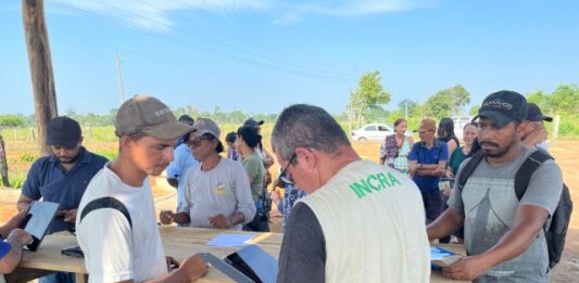 Incra identifica e cadastra 94 famílias do acampamento Nova Esperança, em Ariquemes