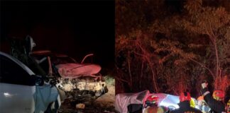 Duas pessoas morrem em acidente entre caminhonetes na BR-364 em RO